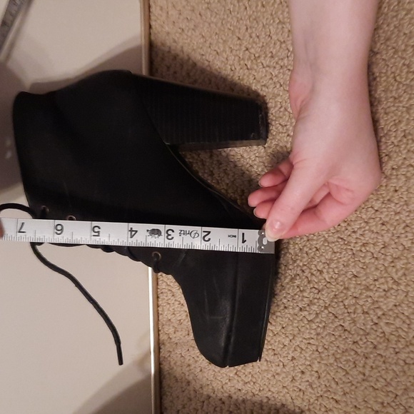 Platform ankle booties - Picture 4 of 8